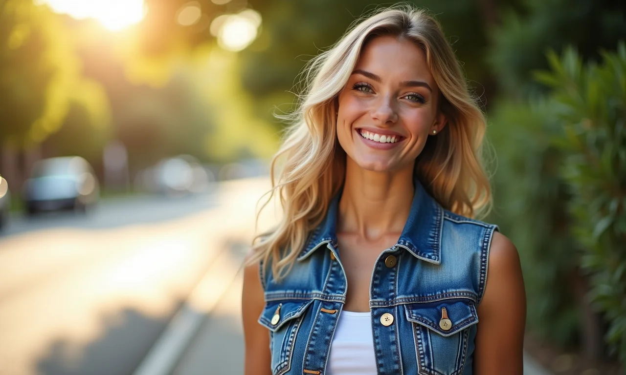 Diferentes tipos de calça jeans para fazer um colete.