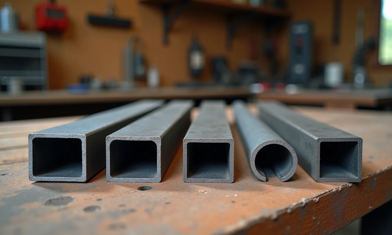 Diferentes tipos de ferro para escada caracol.