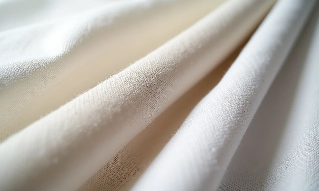 Diferentes tipos de tecidos ideais para serigrafia.