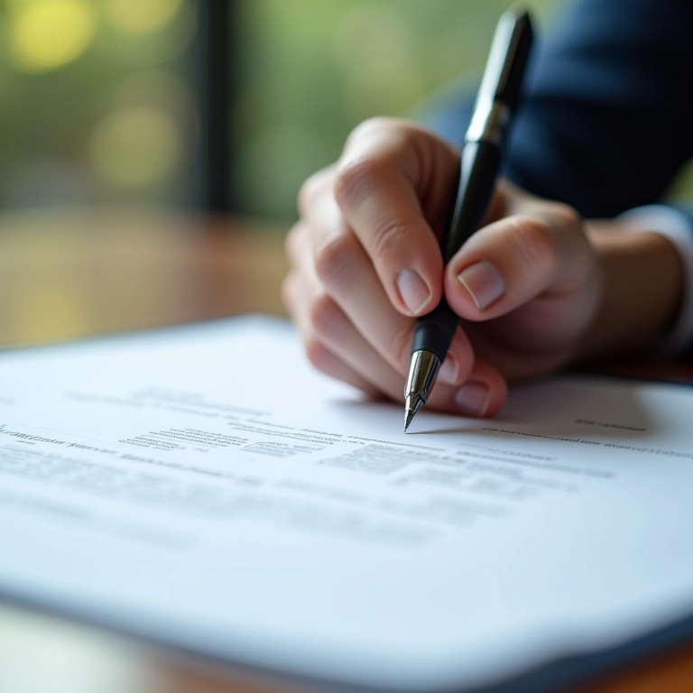 Documentos legais para legalização de um sítio.