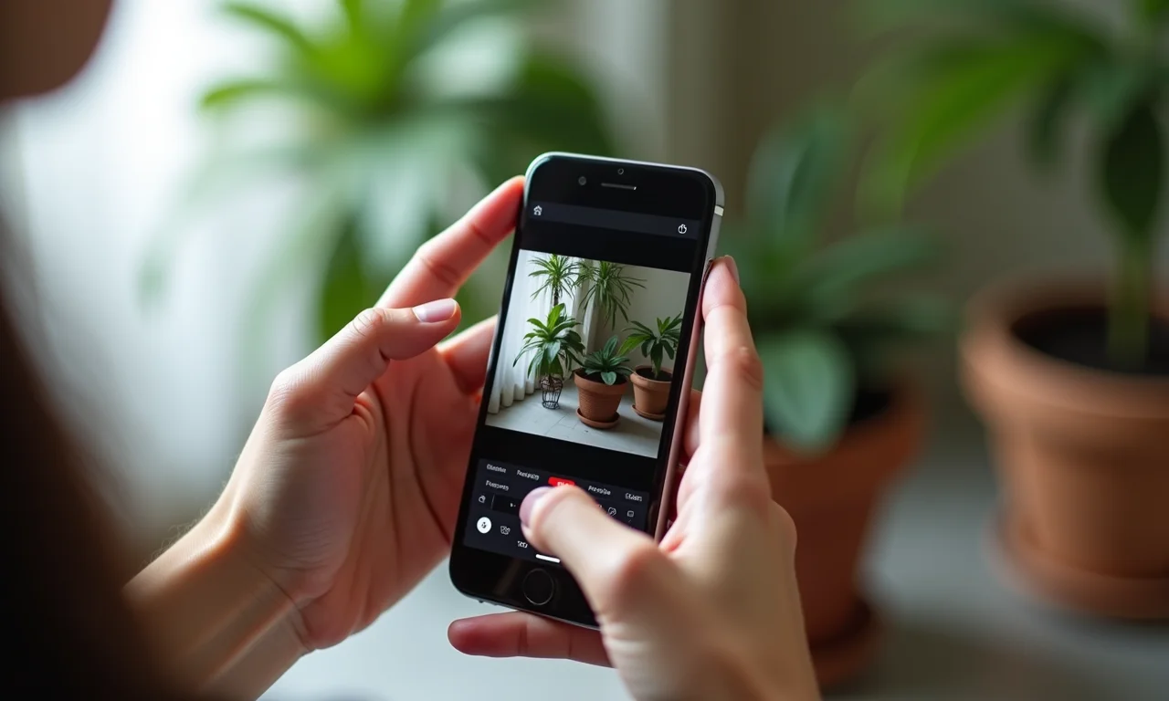 Edição de vídeo no Facebook pelo celular.