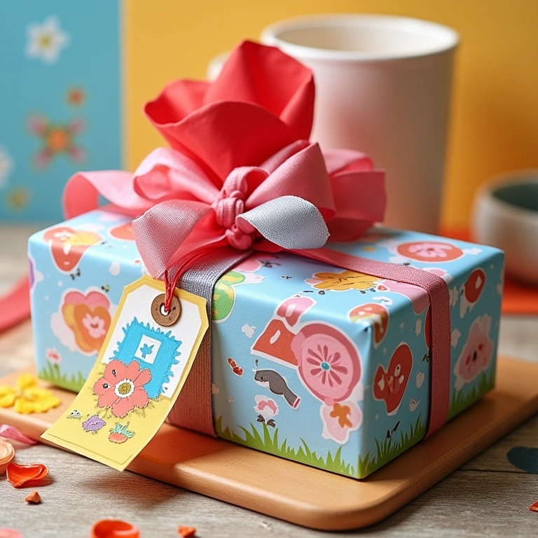 Embalagens criativas para kits de pintura.