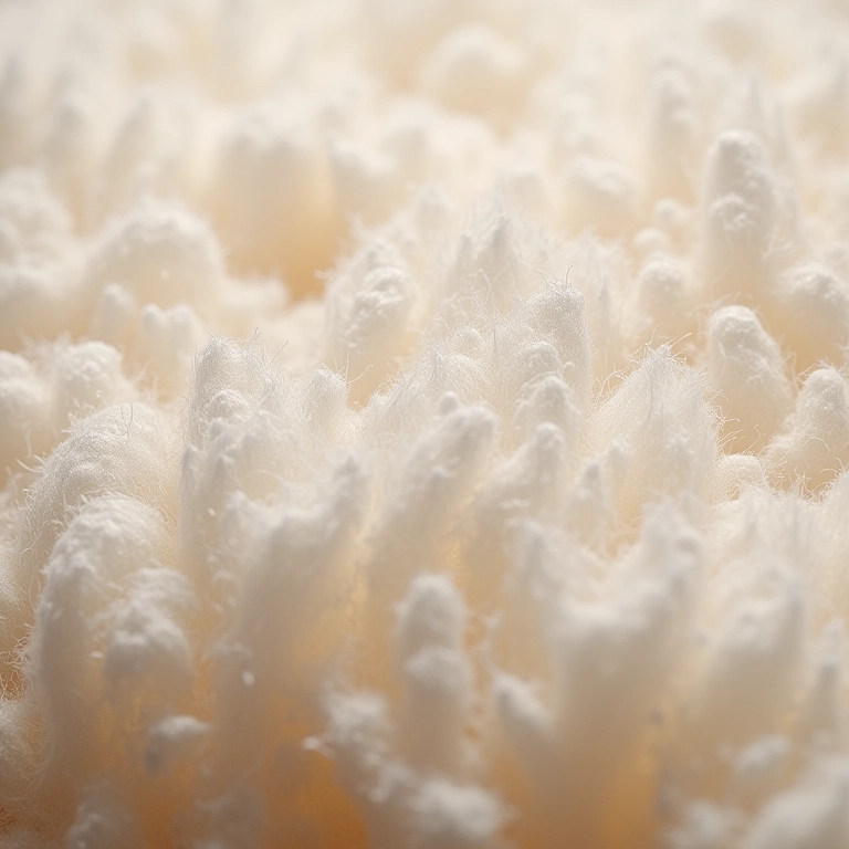 Enchimento de fibra siliconada da Santa Fé, macio e confortável.