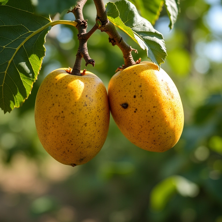 Enxerto de encostia: duas árvores unidas em paisagem rural.