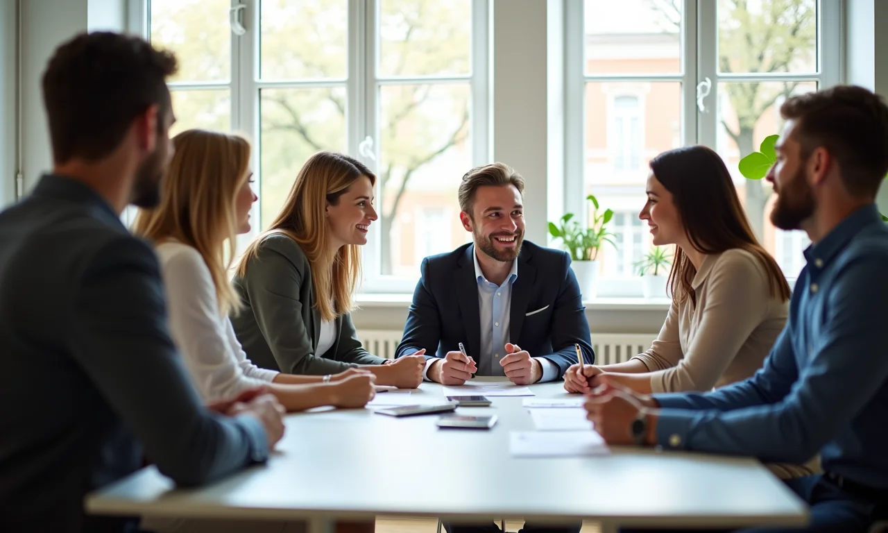 Equipe envolvida na criação do orçamento empresarial.