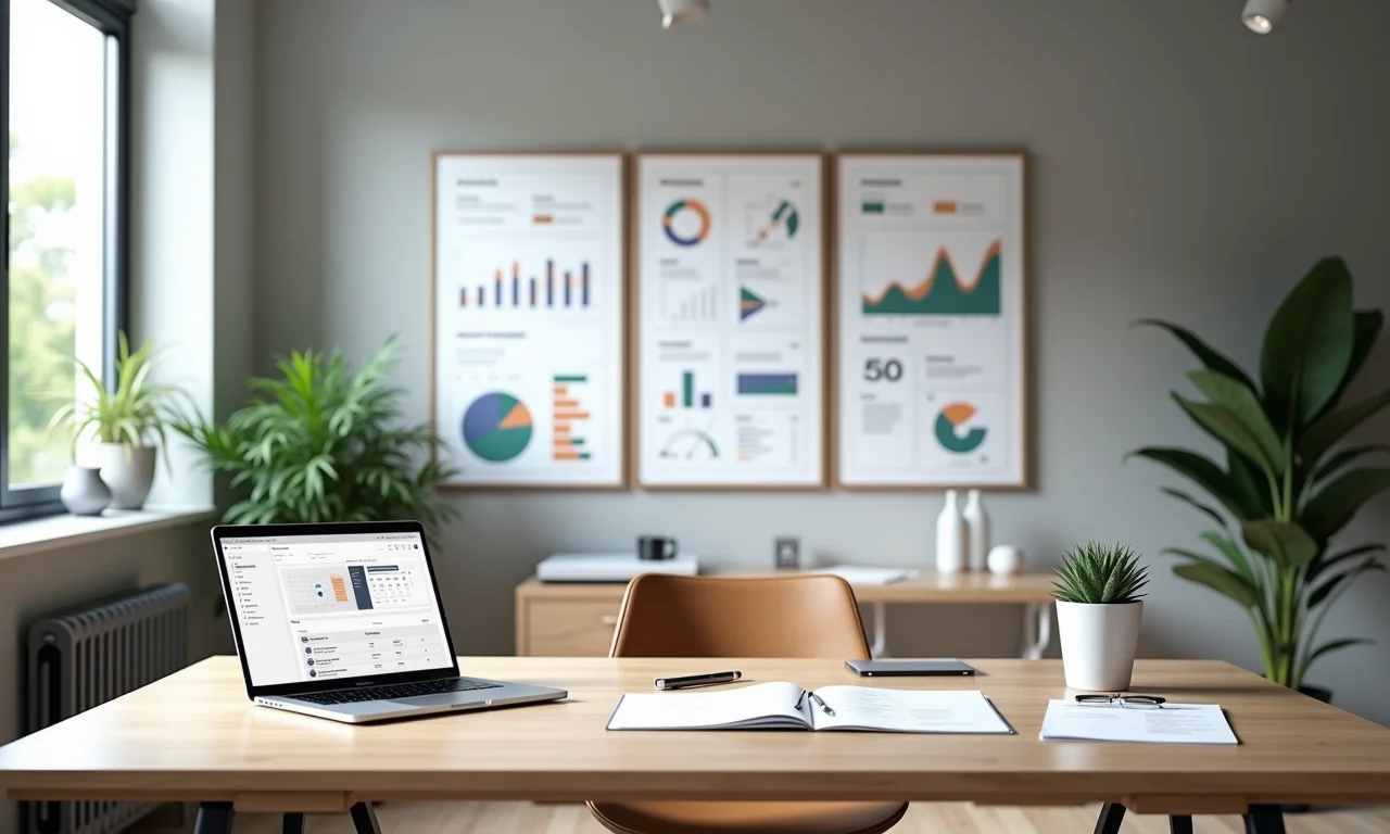 Espaço de trabalho Notion com templates de planejamento de projetos.