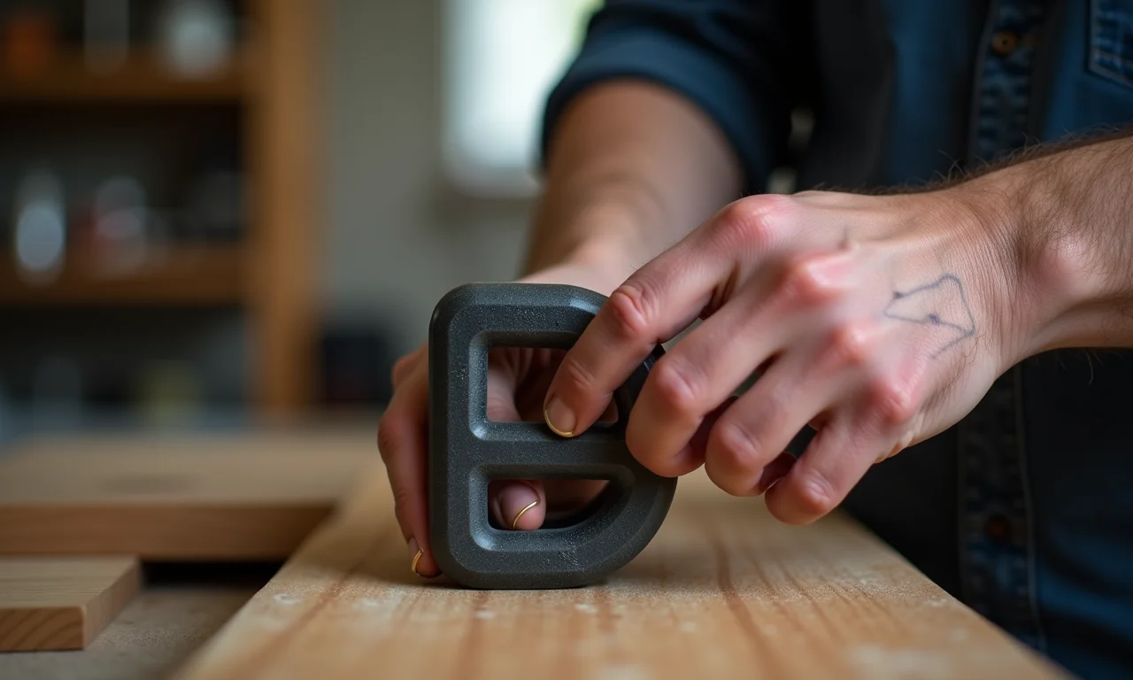Especialista demonstrando uso correto de grampo.