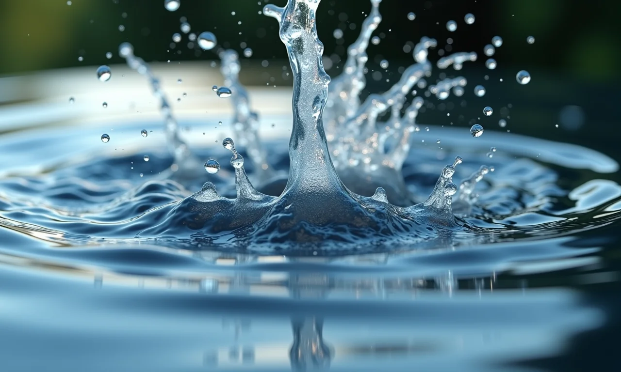 Etiqueta à prova d'água sendo borrifada com água para demonstrar sua durabilidade.