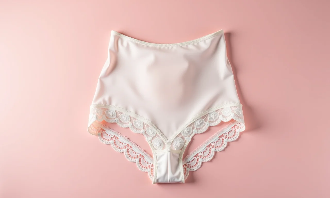 Extensor de body com aplicação de renda branca delicada.