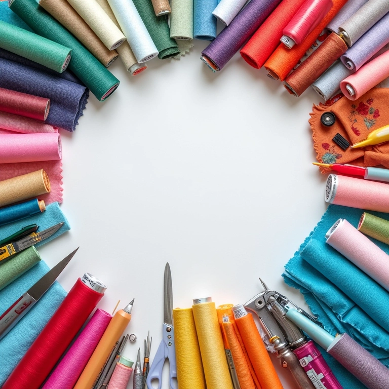 Ferramentas e materiais essenciais para fazer capas de TNT.