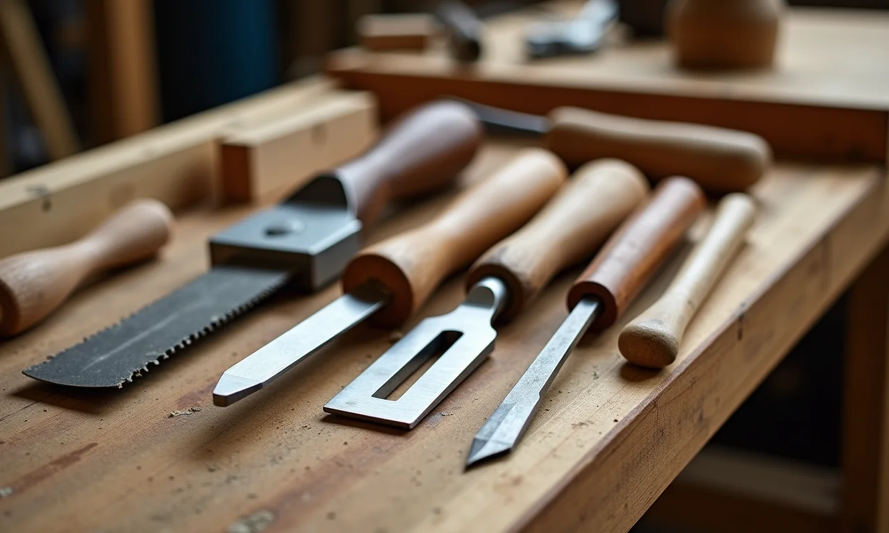 Ferramentas essenciais para construir cadeira de madeira