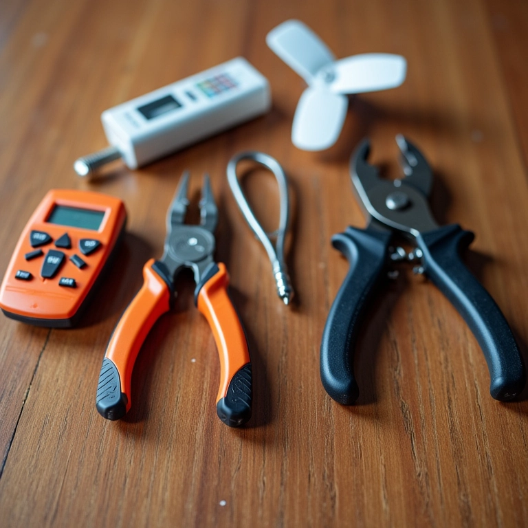 Ferramentas essenciais para instalar ventilador de teto