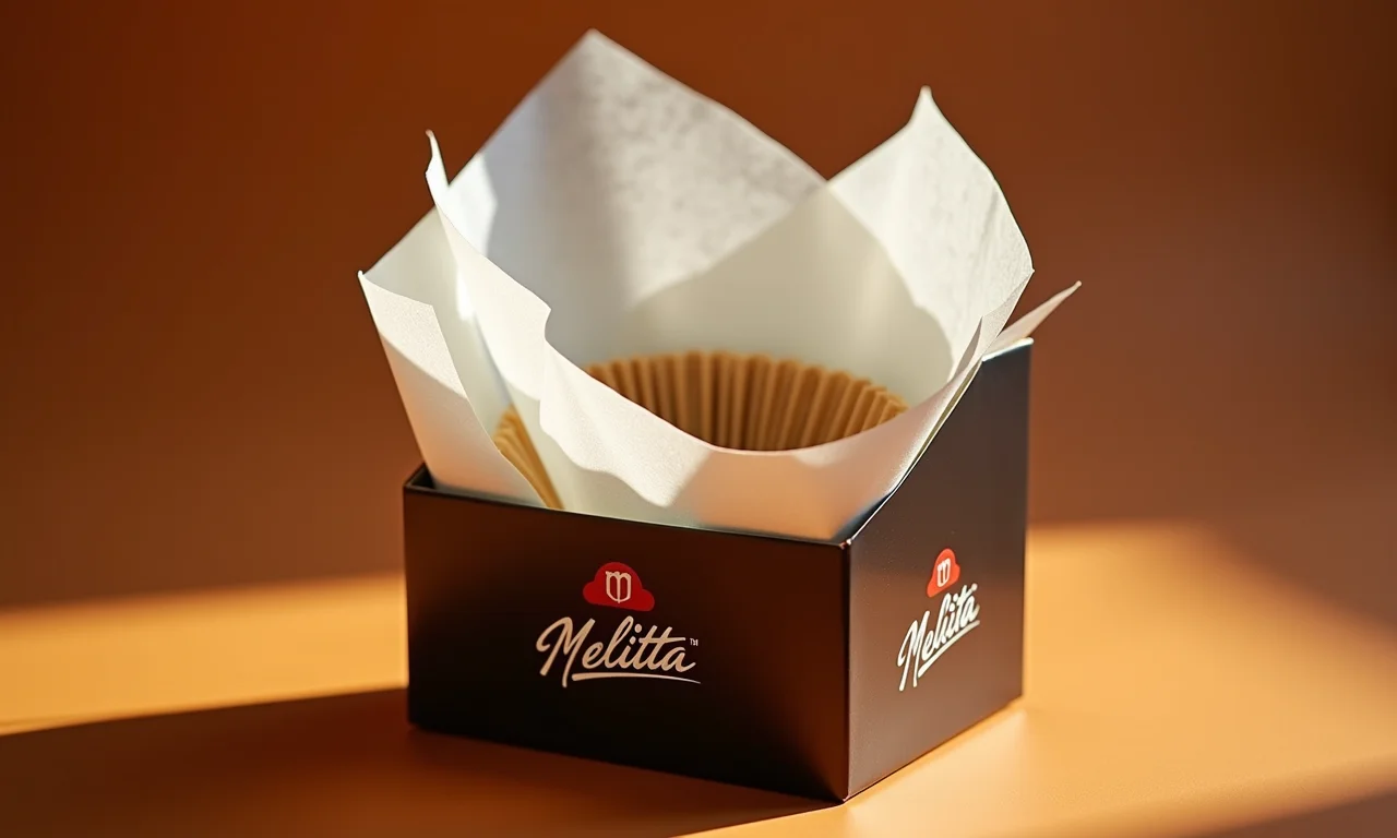 Filtros de papel Melitta para café.