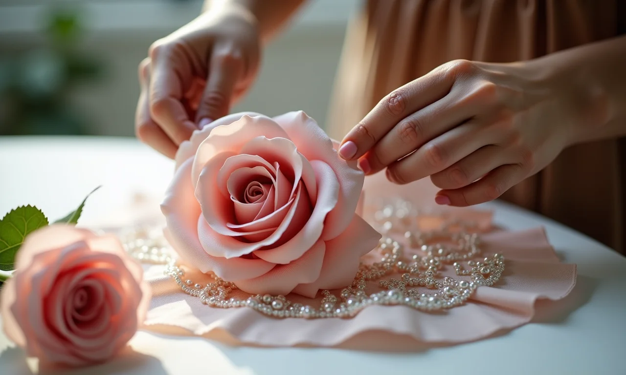 Finalizando com detalhes que fazem a diferença: brilho e elegância.