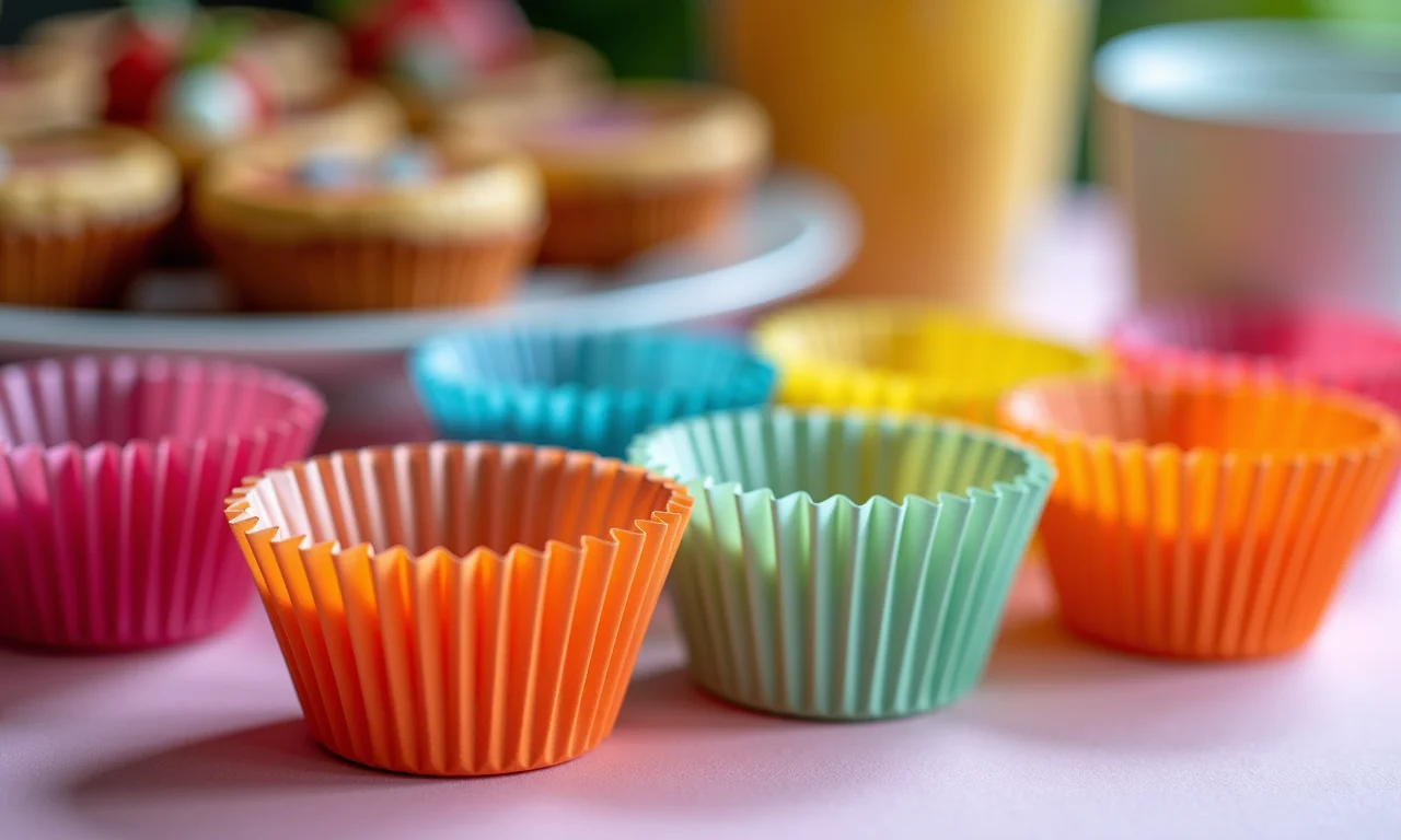 Forminhas Color Plus em diversas cores vibrantes para doces.