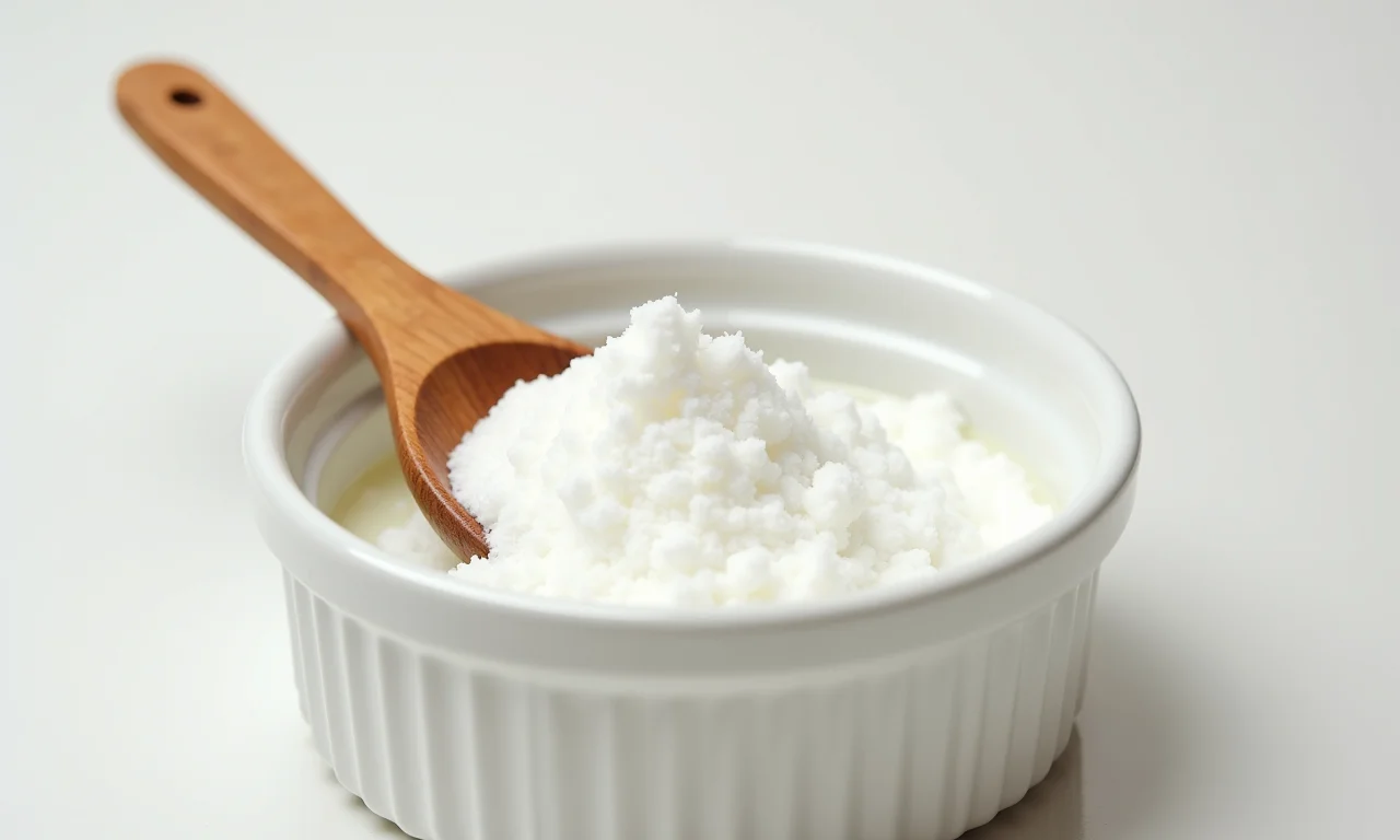 Fortalecedor de unha de bicarbonato e água oxigenada.