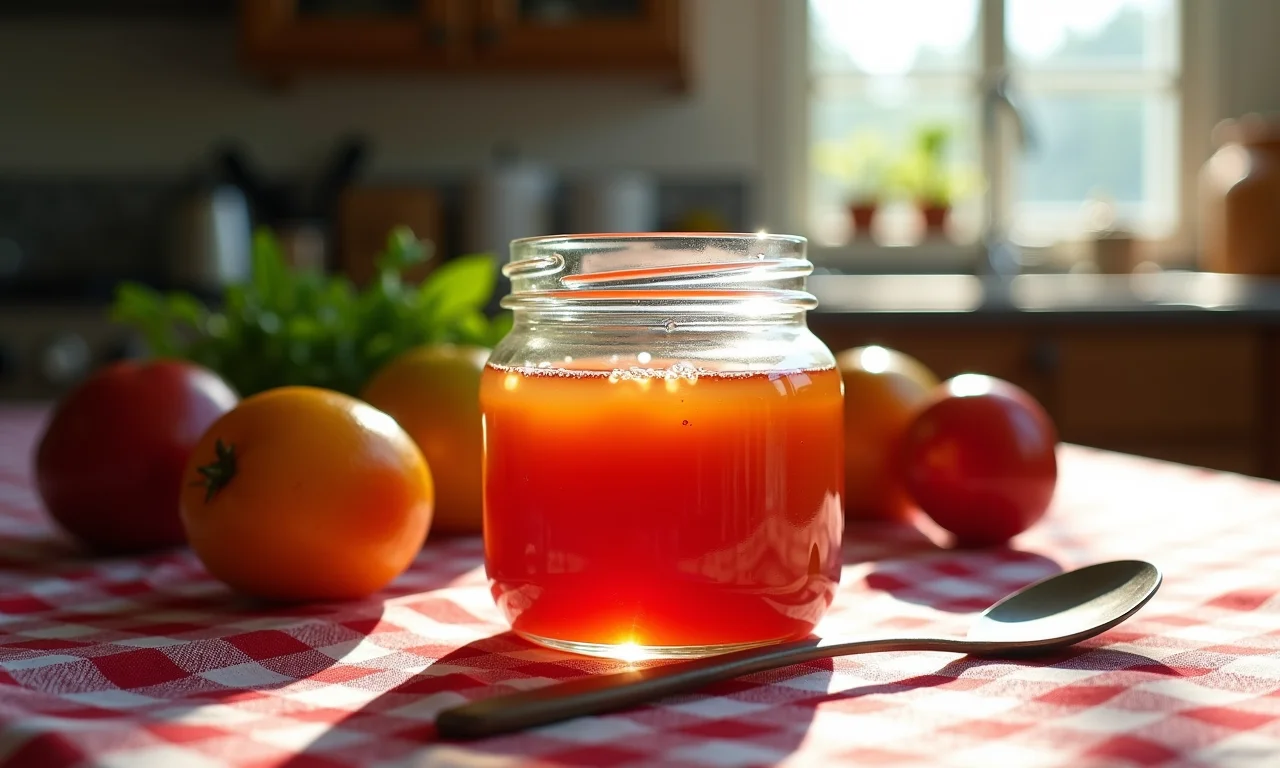 Geleia de guavira caseira em pote de vidro.
