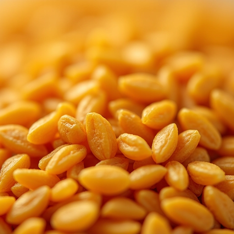 Grãos de quinoa não cozidos mostrando sua textura e valor nutricional.