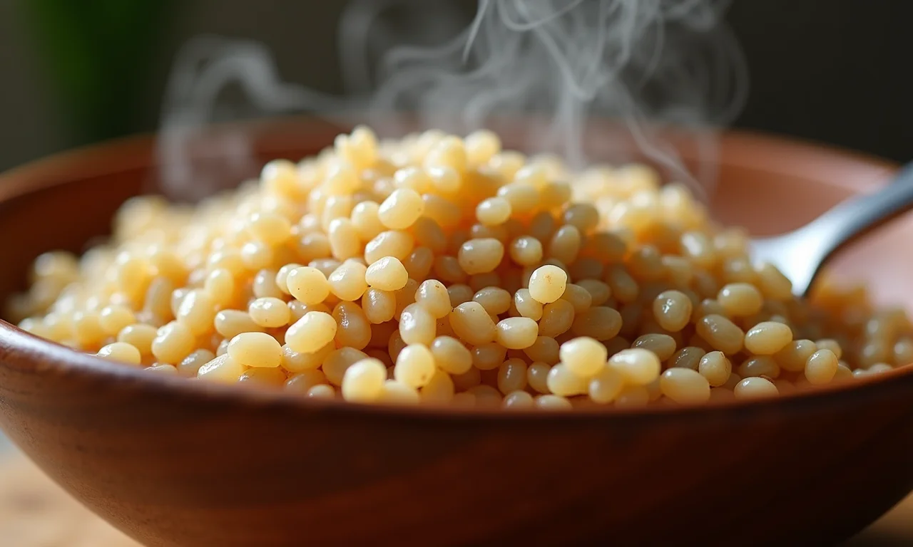 Grãos quentes, conforto e nutrição na salada de inverno.