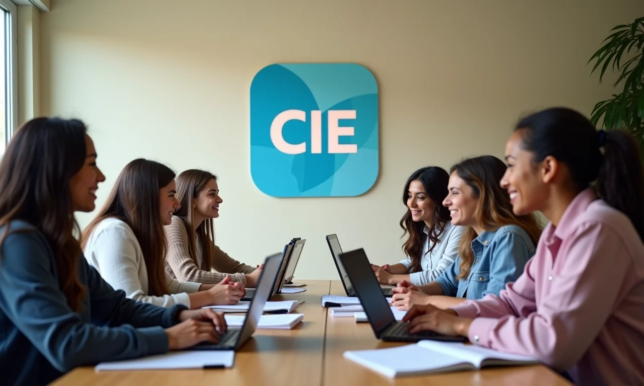 Grupo de estudantes diversos estudando, representando oportunidades em diversas áreas pelo CIEE.