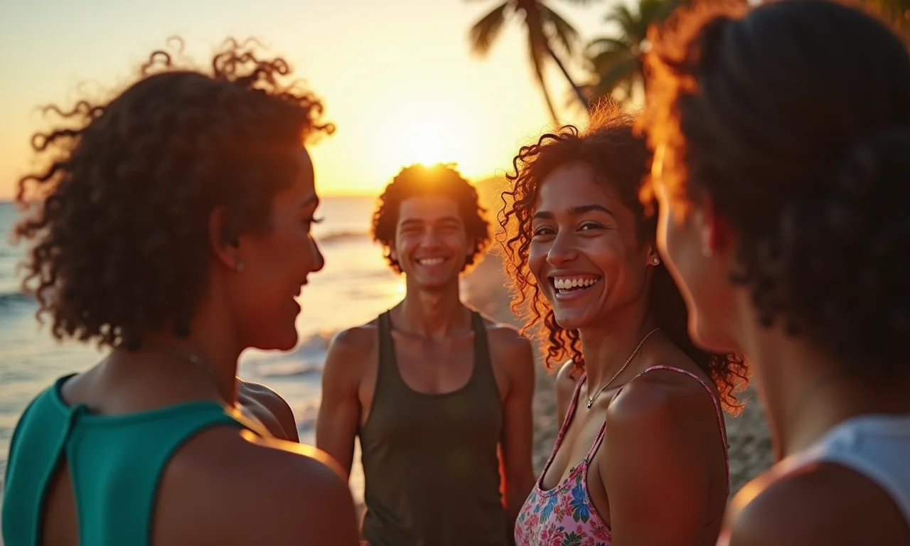 Grupo de pessoas recebendo atualizações sobre o progresso da vaquinha.