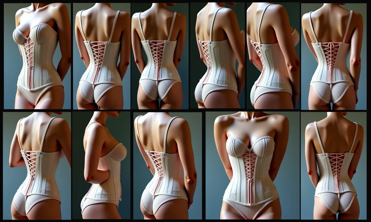 Guia prático: corset sob medida passo a passo.