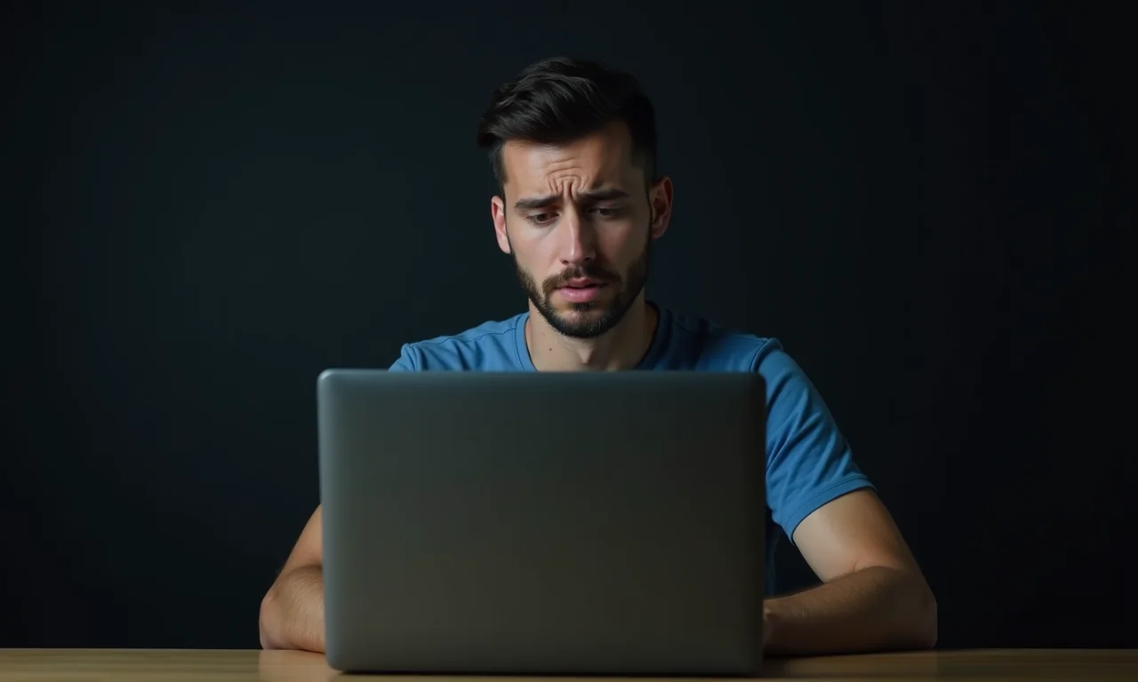 Homem preocupado com tempo de contribuição insuficiente.