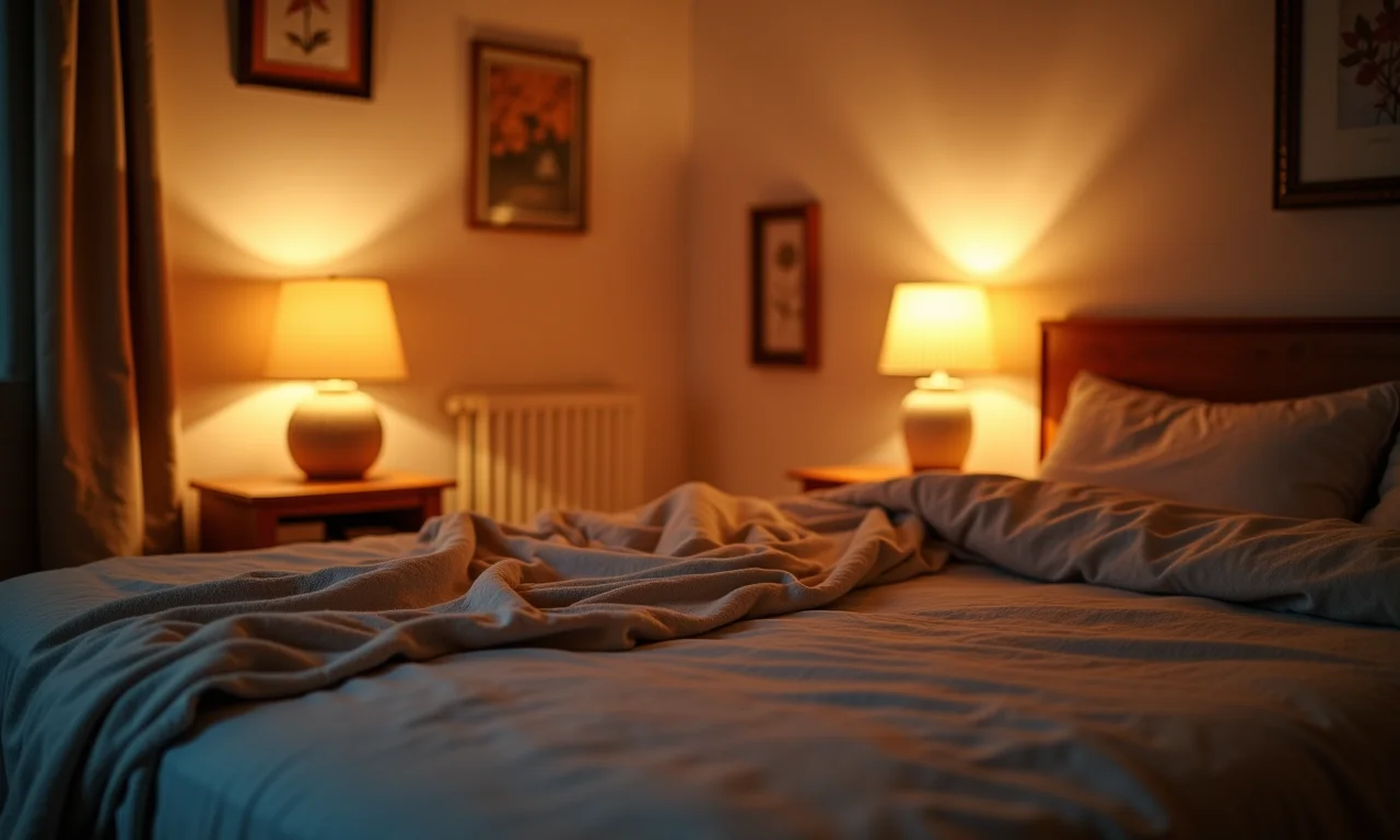 Iluminação suave e aconchegante para quarto infantil.