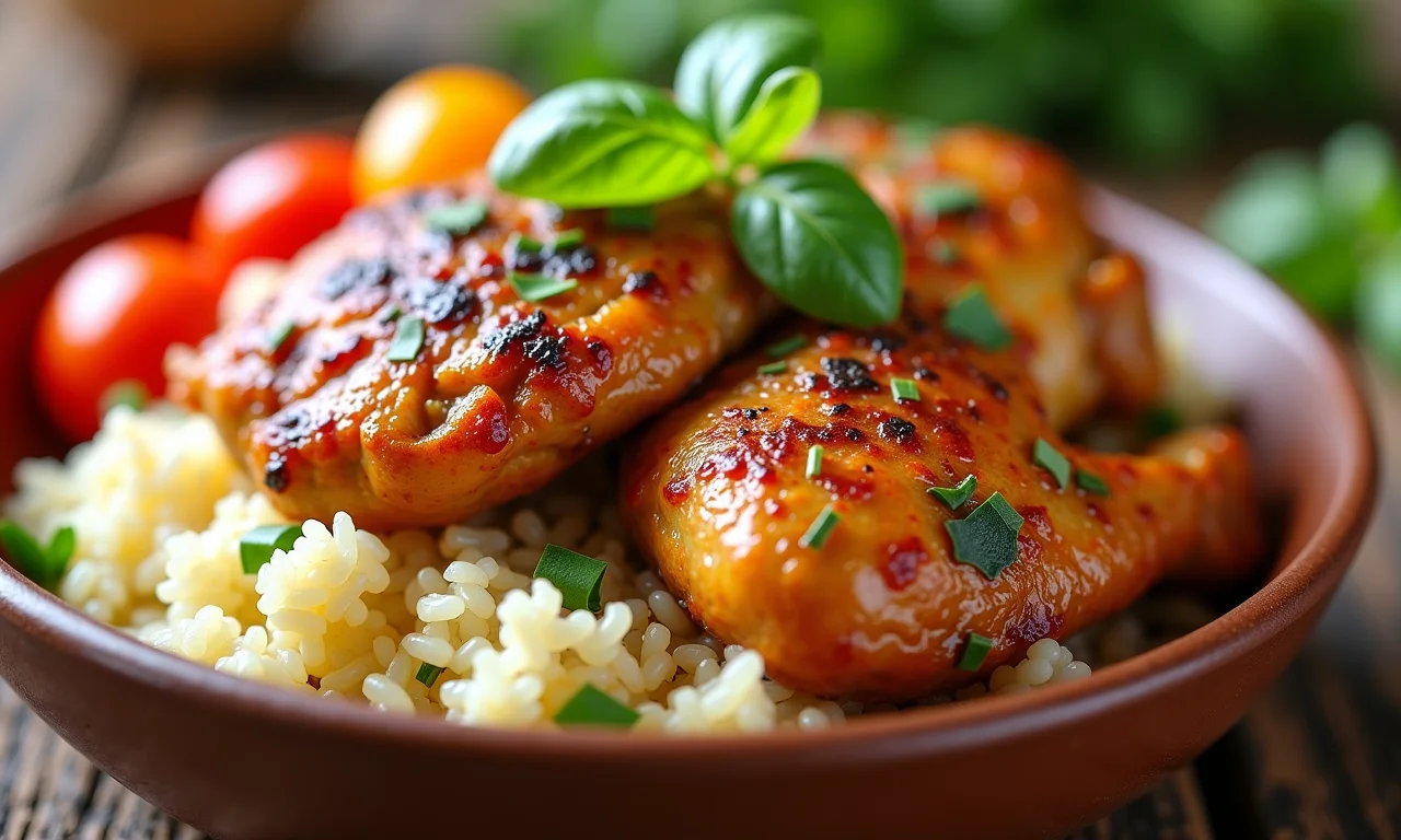 Ingredientes frescos da canja, destacando seus benefícios para a saúde.