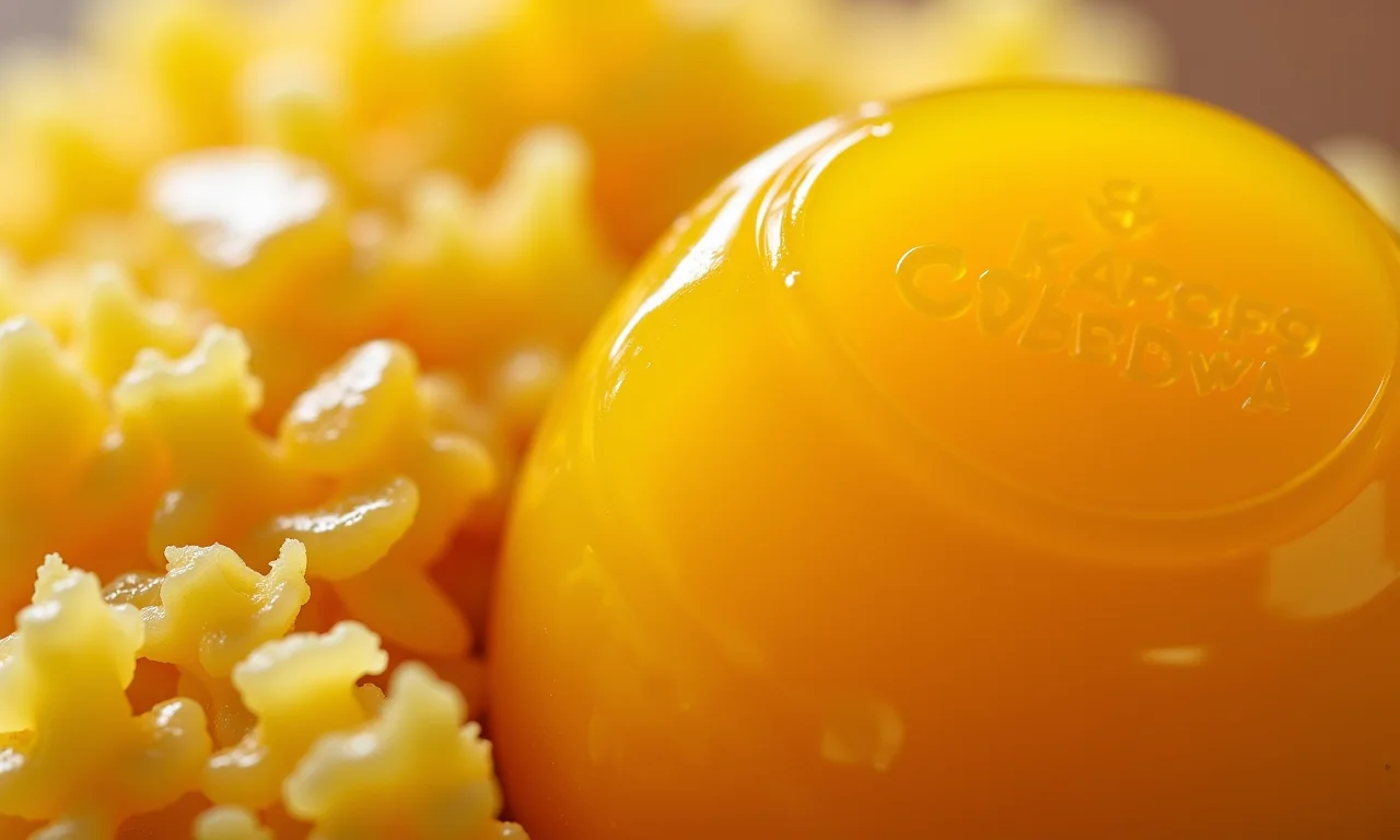 Ingredientes para cera de carnaúba: flocos de cera, cera de abelha, óleos naturais.