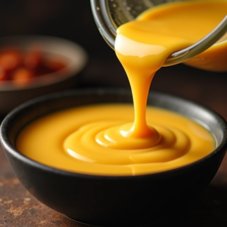 Leite condensado sendo adicionado à canjica, realçando sua doçura.