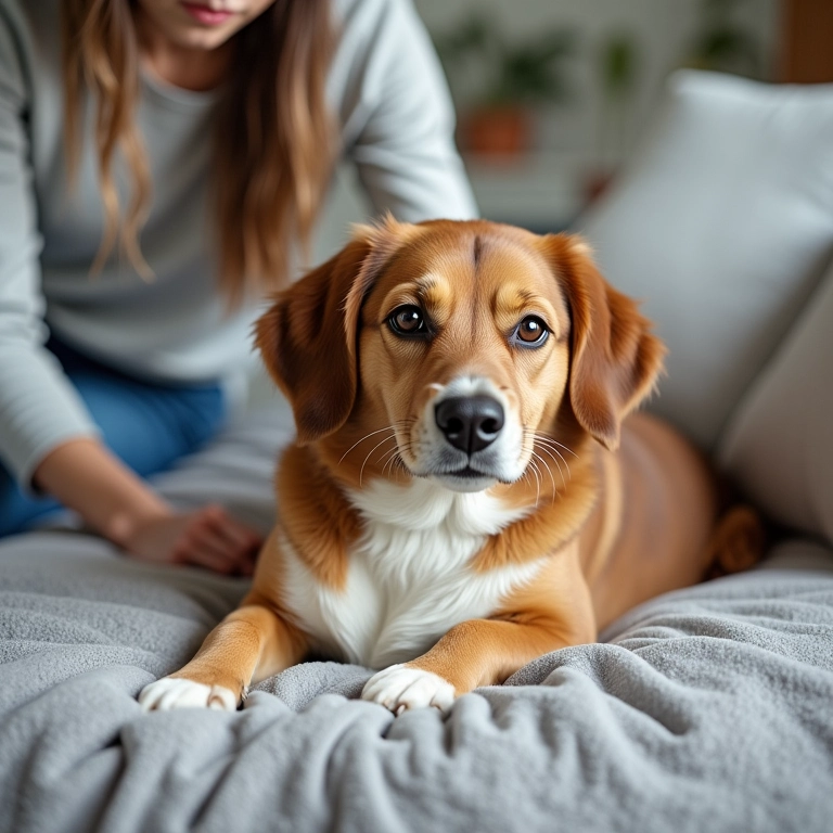 Lembrete no calendário para lavar a caminha do cachorro.