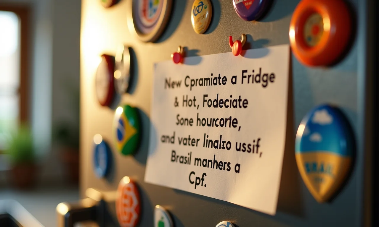 Lembrete sobre a importância do CPF