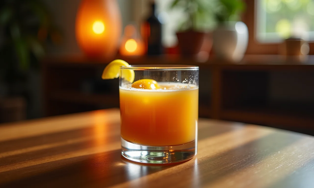 Licor cremoso de grumixama servido em copo pequeno.