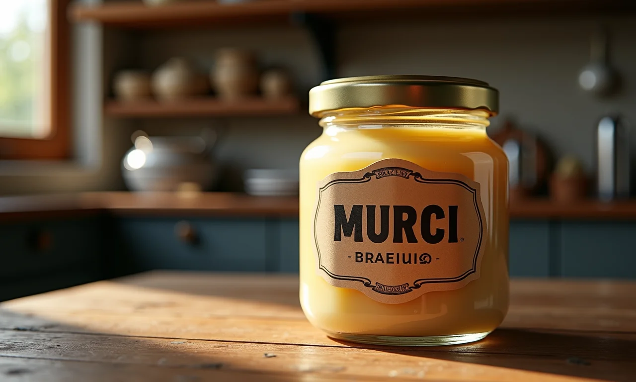 Licor cremoso de murici, uma bebida sofisticada com sabor brasileiro.