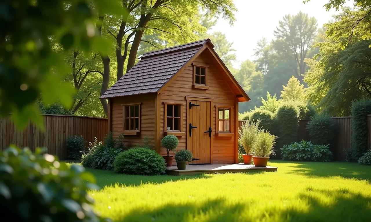 Local ideal no jardim, ensolarado e espaçoso, para construir casinha infantil.