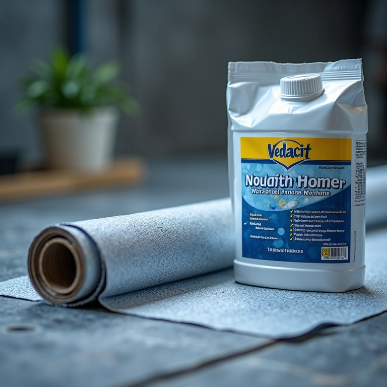 Manta impermeabilizante Vedacit para lagos artificiais.