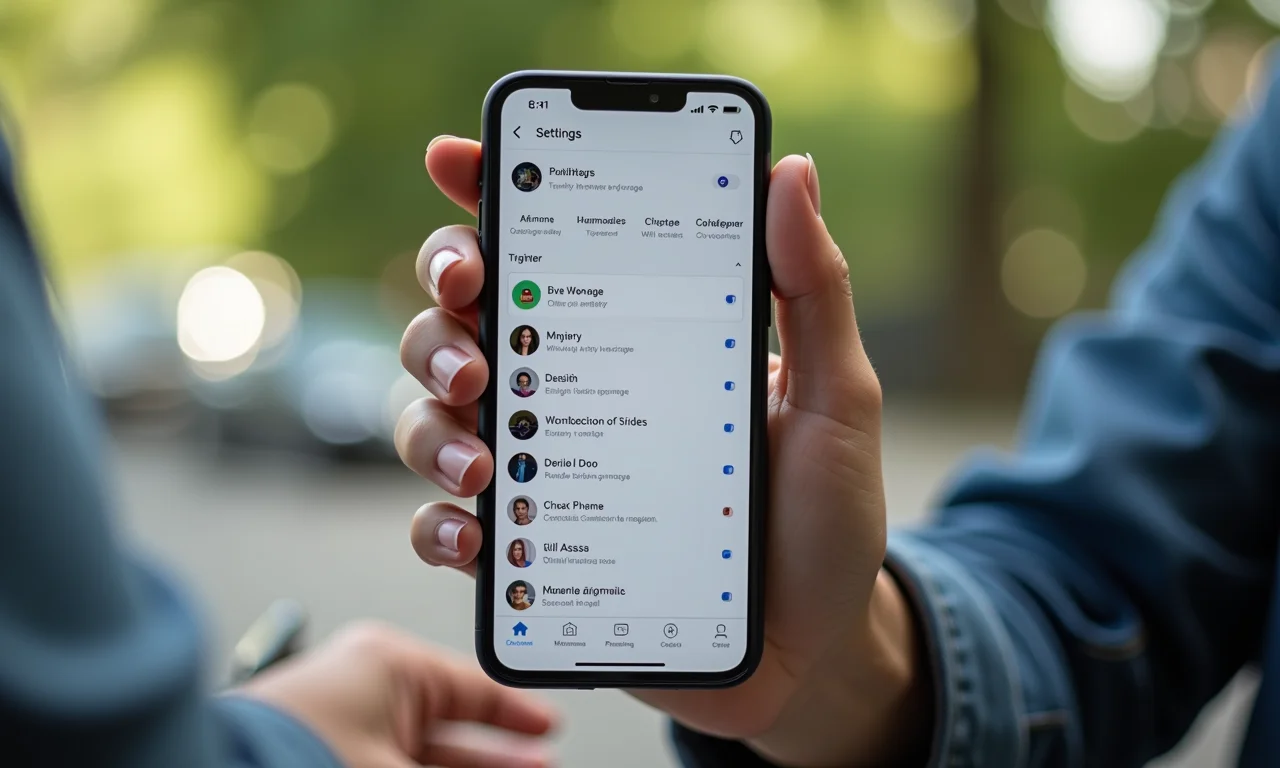Mãos segurando um celular mostrando o recurso nativo de duplicar aplicativos.