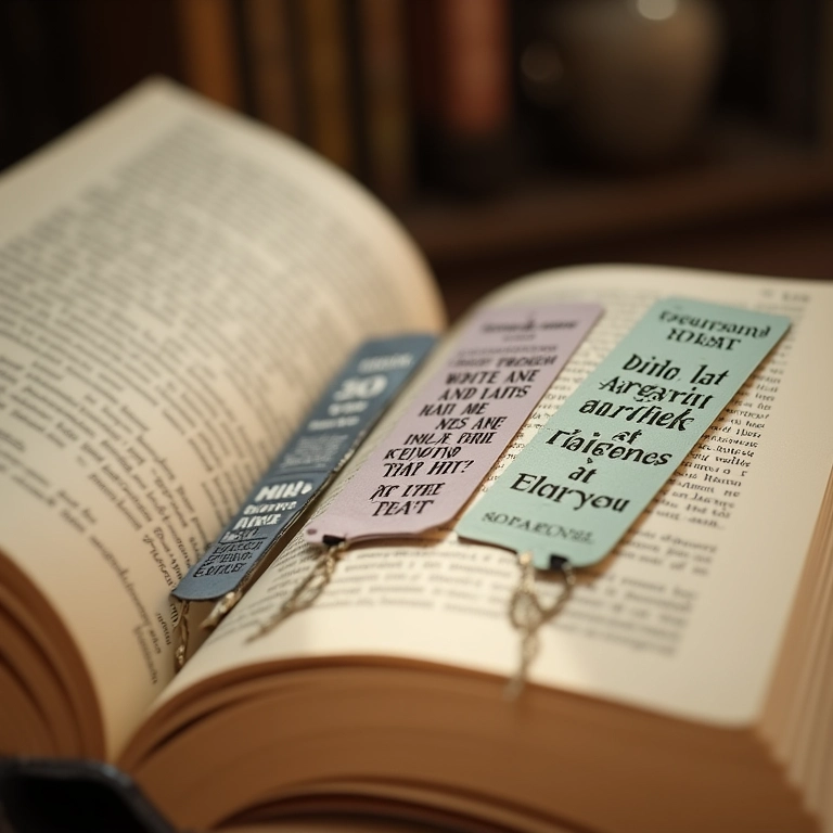 Marcadores de página com mensagens inspiradoras para lembrancinha de Primeira Eucaristia.