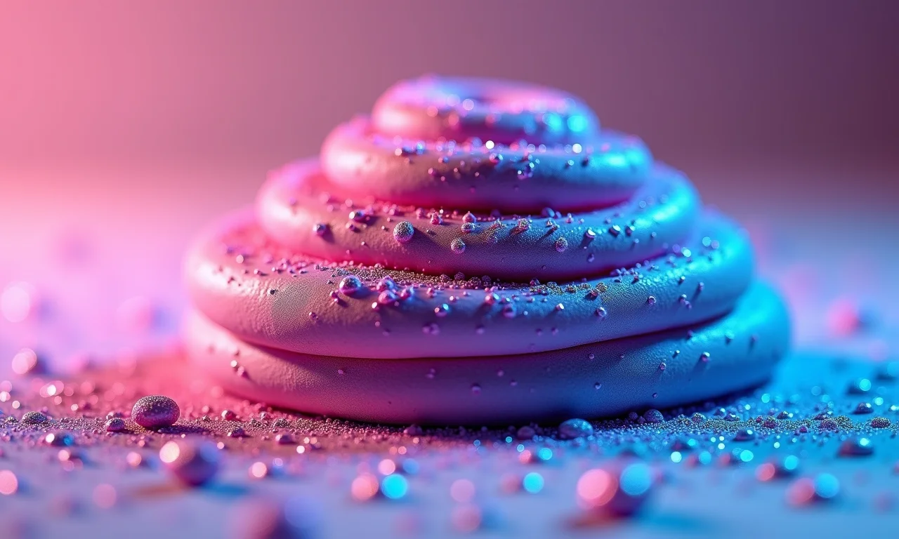 Massinha Glitter com brilho e glamour.