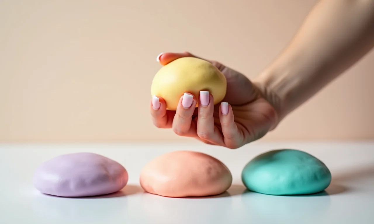 Massinha Soft com cores vibrantes e textura macia.