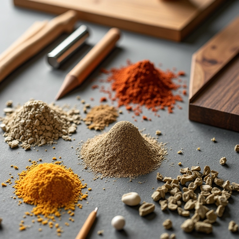 Materiais alternativos para construir um porta condimentos giratório.