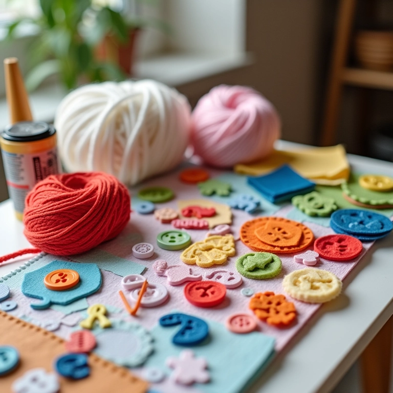 Materiais baratos para fazer brinquedos artesanais.