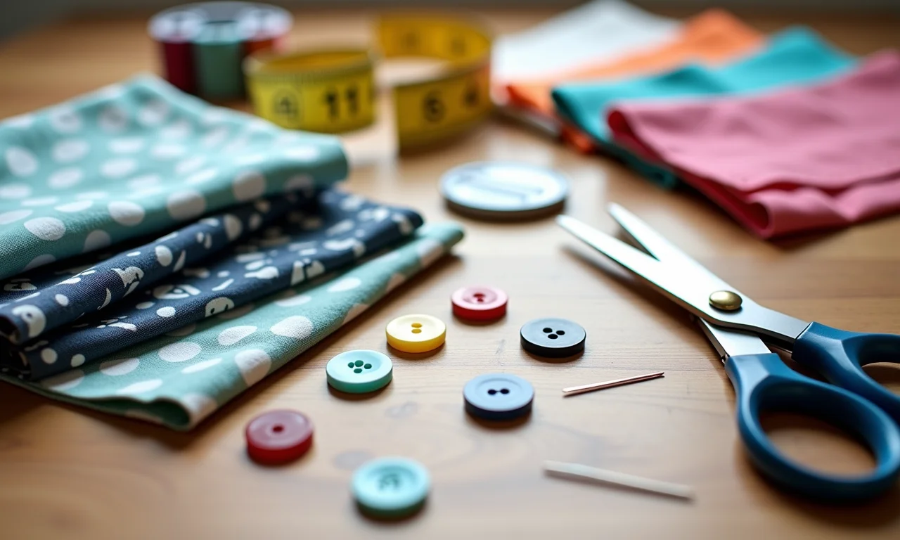 Materiais essenciais para costurar roupa de bebê Reborn