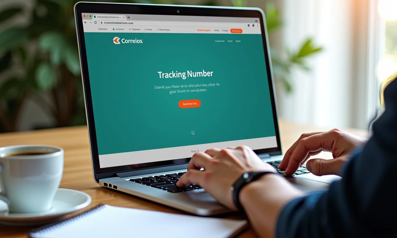 Materiais necessários para rastrear encomenda