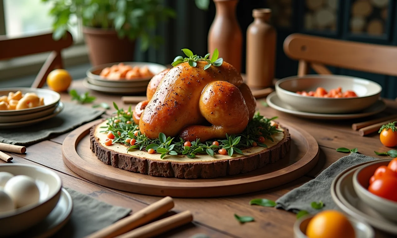 Materiais para a base de um centro de mesa da Galinha Pintadinha.