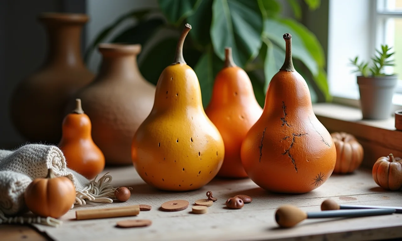 Materiais recomendados para decoração de cuias.