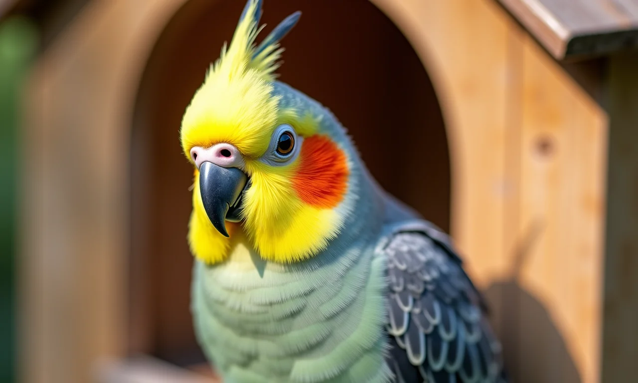 Materiais seguros para playground de calopsita.