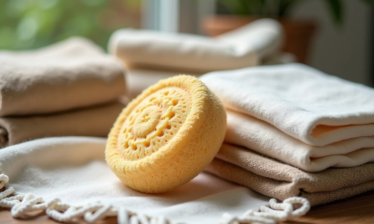 Melhor tecido para esponja de banho.