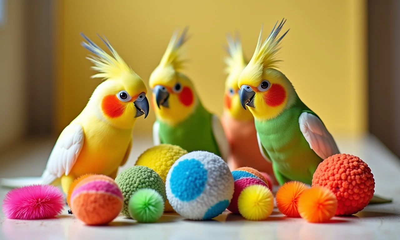 Melhores marcas de brinquedos para calopsita.